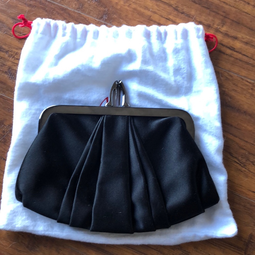 Christian Louboutin black clutch